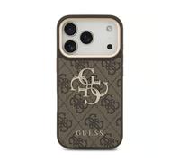 Étui Guess 4G Big Logo pour iPhone 18 Pro Max / 17 Pro Max, marron doré