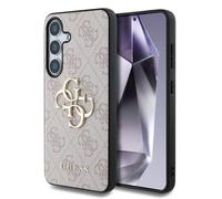 CG Mobile Coque sous licence Guess Big 4G Logo Classic pour Samsung Galaxy S25 Plus Rose