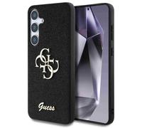 Guess Guess Coque 4G Metal Logo Glitter Samsung Galaxy S25 Plus Noir Noir