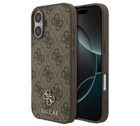 Guess Guess Coque 4G Metal Logo MagSafe pour iPhone 17 Marron Marron