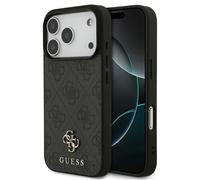 Étui Guess 4G Small Classic Logo MagSafe pour iPhone 17 Pro noir