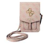 Guess Guess Sacoche de téléphone bandoulière Pochette d'épaule pour smartphone avecnière logo 4G Rose Rose