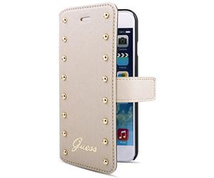 Guess GUFLBKP6SAC Etui Folio pour iPhone 6 Beige