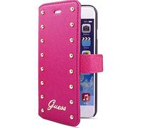 Guess GUFLBKP6SAP Etui folio pour iPhone6/6S Rose
