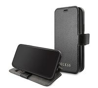 Guess GUFLBKSN58IGLBK Iridescent Collection Étui de Protection pour Apple iPhone 11 Pro Noir