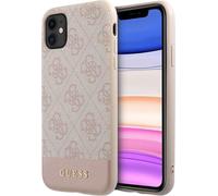 Guess Guhcn61G4Glpi Iphone 11 / Xr 6.1" Rose/Pink Hard Case 4G Stripe Collection