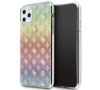 Guess Guhcn65Peoml Iphone 11 Pro Max Multicolore Hard Case Iridescent 4G Peony