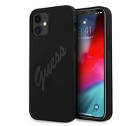 Guess GUHCP12SLSVSBK iPhone 12 mini 5.4" noir/noir Hardcase Script Vintage