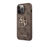 Guess GUHCP13L4GMGBR Coque de Protection pour iPhone 13 Pro / 13 6,1" 4G Big Metal Logo