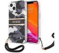 Guess Guhcp13Skcabbk Iphone 13 Mini 5.4 Noir/Noir Hardcase Camo Strap Collection