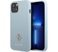 Guess Guhcp13Sps4Mb Iphone 13 Mini 5.4 Bleu/Bleu Hardcase Saffiano 4G Small Metal Logo