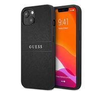 Guess GUHCP13SPSASBBK Étui de Protection pour iPhone 13 Mini 5,4" Noir