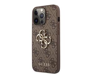 Guess GUHCP13X4GMGBR Coque de Protection pour iPhone 13 Pro Max 6,7" 4G Big Metal Logo