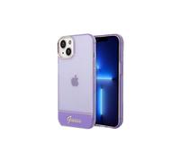 Guess Translucent - Coque pour iPhone 14 Plus (Violet) - 3666339088279