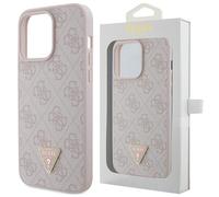 Coque pour iPhone 15 Pro Max Triangle Strass 4G Rose