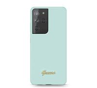 GUHCS21LLSLMGLB Coque de Protection en Silicone pour S21 Ultra G998 Bleu