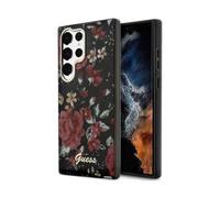 Guess GUHCS23LHCFWSA Housse Flower Collection Vert Kaki - Galaxy S23 Ultra (S918)