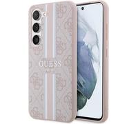 Guess GUHCS23SP4RPSP Coque pour Samsung S23 S911 Rose 4G Imprimé Rayures
