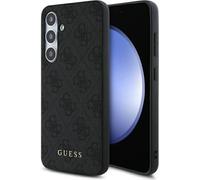 Guess GUHCS24FEG4GFGR Samsung Galaxy S24 FE hardcase 4G Metal Gold Logo gris