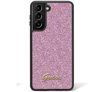 Guess Housse Glitter Script Violet - Galaxy S24