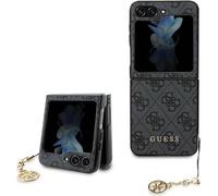 Guess Guhczf5Gf4Ggr F731 Z Flip5 Szary/Grey Hardcase 4G Charms Collection