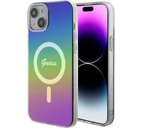 Guess GUHMP15MHITSK Apple iPhone 15 Plus / 14 Plus hardcase IML Iridescent MagSafe multicolore/ arc-en-ciel
