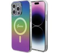 Guess GUHMP15XHITSK Apple iPhone 15 Pro Max hardcase IML Iridescent MagSafe multicolore/ arc-en-ciel