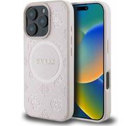 Guess GUHMP16XPSAPSMEP Apple iPhone 16 Pro Max hardcase Saffiano Peony Classic Logo MagSafe rose