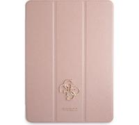 Guess Guic12Pusaspi Ipad 12,9 2021 Book Cover Różowy/Pink Saffiano Collection