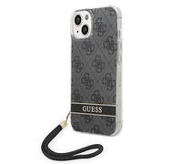 GUESS GUOHCP14MH4STK Coque pour iPhone 14 Plus 6,7" Noir/NOI