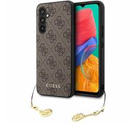 GUESS GUOHCP14SGLHFLGO Coque Rigide pour iPhone 14 6,1" Doré