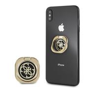 Guess GURSEQGBK Support pour bagues Doré/Noir 4G