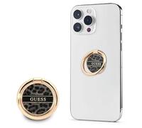 Guess GURSHCLEOK Support de Bague avec Fonction léopard Noir