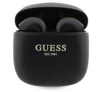 Guess GUTWST26PSK TWS Casque Bluetooth + Station d'accueil Noir Classic EST Logo