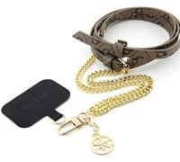 Guess GUUC4MG4EW Bracelet universel CBDY brun/marron Chaîne 4G Housse de téléphone portable