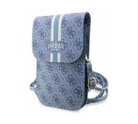 Guess GUWBP4RPSB Phone Bag 4G Stripe Bleu - One Size