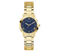 GUESS Dawn GW0404L4 Montre-bracelet pour femme en acier inoxydable doré, bleu, moderne, Bleu, Moderne