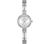 GUESS Montre à affichage analogique 'Lovey' argent / transparent, Taille One Size