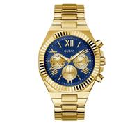 GUESS Montre analogique pour homme avec cadran bleu - GW0703G6, bleu, Moderne