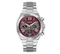 Guess Montre Homme GW0703G7 EQUITY - Affichage analogique Argent Taille One Size