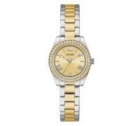 GUESS Montre à affichage analogique 'Mini Luna' or / argent, Taille One Size