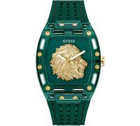 Guess GW0959G2 Montre-Bracelet Phoenix 43mm 5ATM Quartz Homme Vert, Or Vert