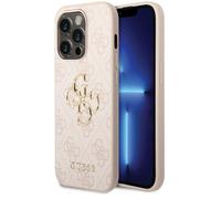 Guess Hardcase Rose 4G Grand Logo Métallique Doré Pour iPhone 1 6,1"