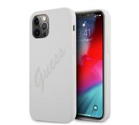 Guess hardcase Script Vintage Coque de Protection pour GUHCP12LLSVSCR iPhone 12 Pro Max 6,7' Crème