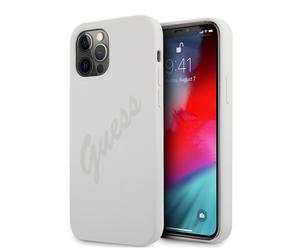 Guess hardcase Script Vintage Coque de Protection pour GUHCP12LLSVSCR iPhone 12 Pro Max 6,7' Crème