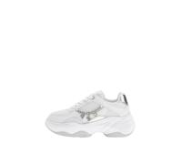 Guess Harpaa FLPHARELE12WHITE Chaussures pour femme, blanc, 38 EU