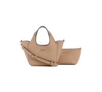Sac à main - GUESS - Helina Mini Tote - Beige - 18x12,5x7,5 cm - Bandoulière amovible
