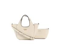 Guess Helina Mini Sac à main crème, femme