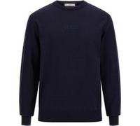 GUESS Hervey Cn Ls Logo To Smart Blue Taille: L | Pulls Outlet | Homme | Bleu