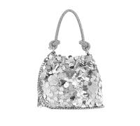 GUESS Holiday Shine Pochette Mini Silver